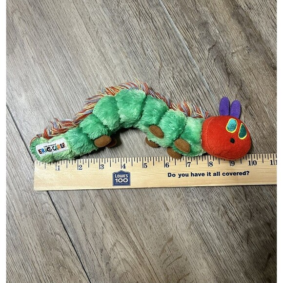 Eric Carle HUNGRY LITTLE CATERPILLAR 10” Plush STUFFED ANIMAL Soft Toy Teach‎ - Picture 5 of 5